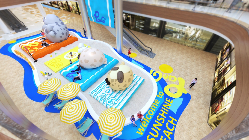 我们有一个胖几海豹好盆友！夏季夏日暑期美陈方案系列-6