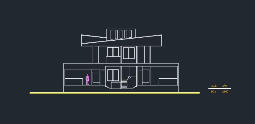 项目完整的咖啡馆建筑设计方案-16