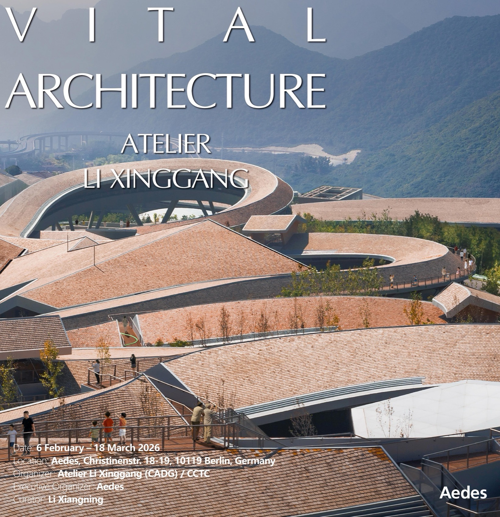 “生境建筑Vital Architecture: Atelier Li Xinggang”展览于柏林Aedes建筑空间开幕-66
