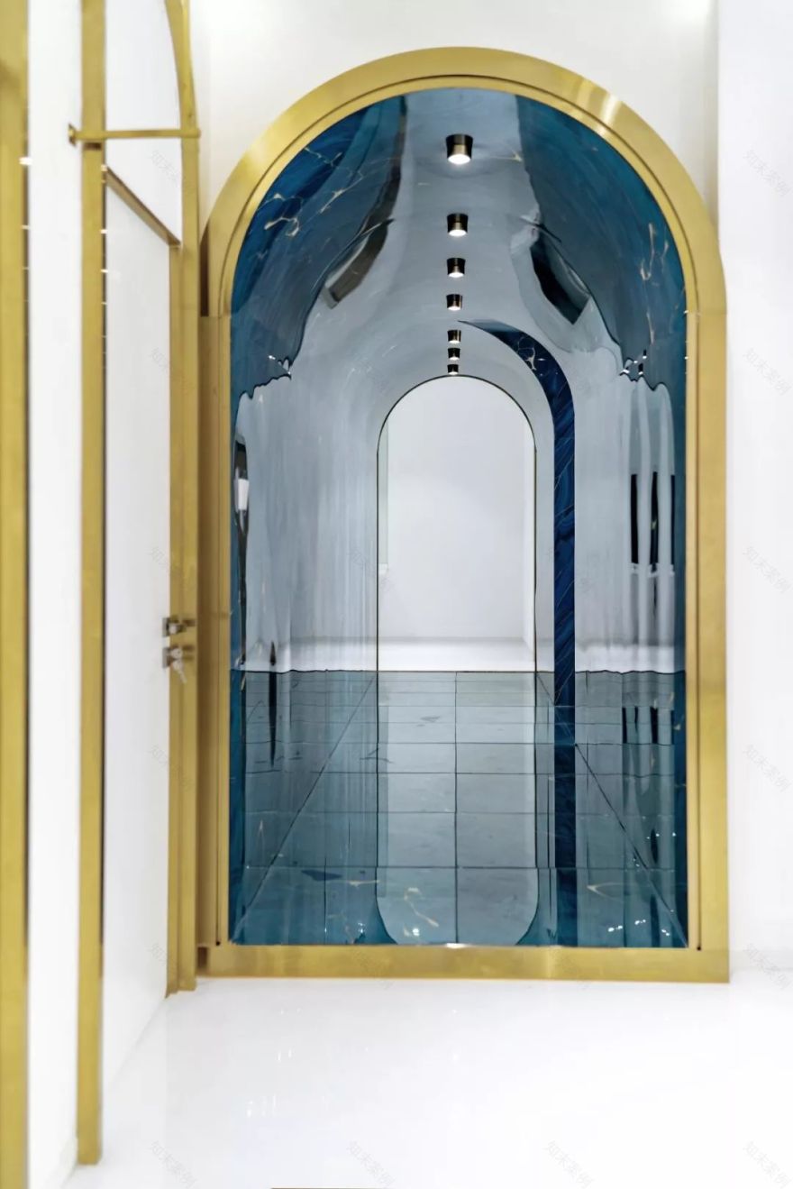 国界秘境美容会所 | T 字形通道构建沉浸式空间-42