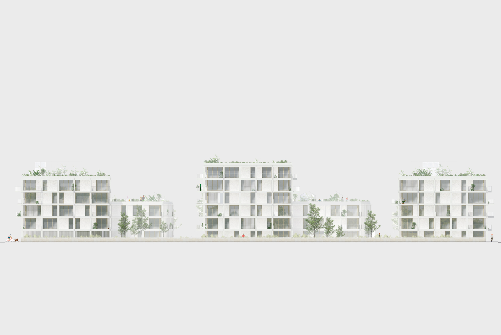 Housing Complex Monconseil Eco-Neighbourhood / MU Architecture-31