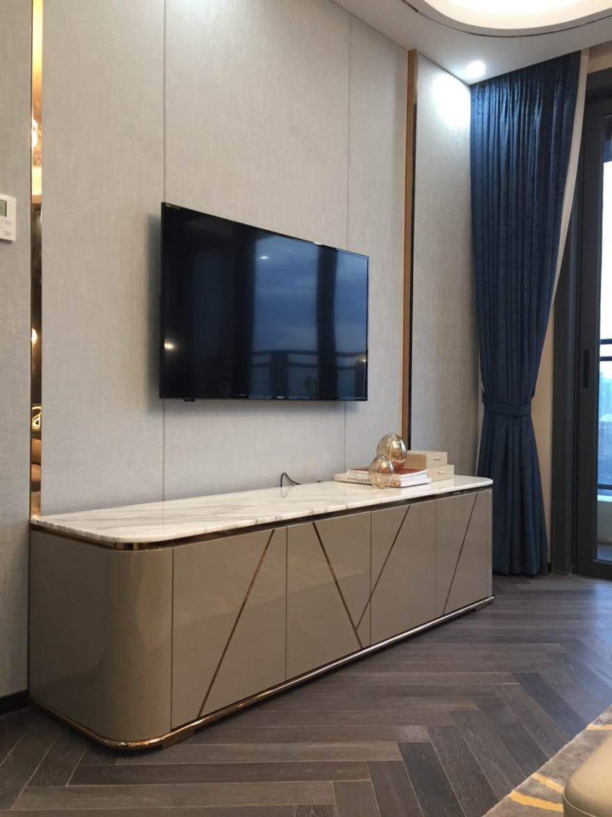 深圳福田宏欣豪园 Midtown 现代轻奢风格设计-33