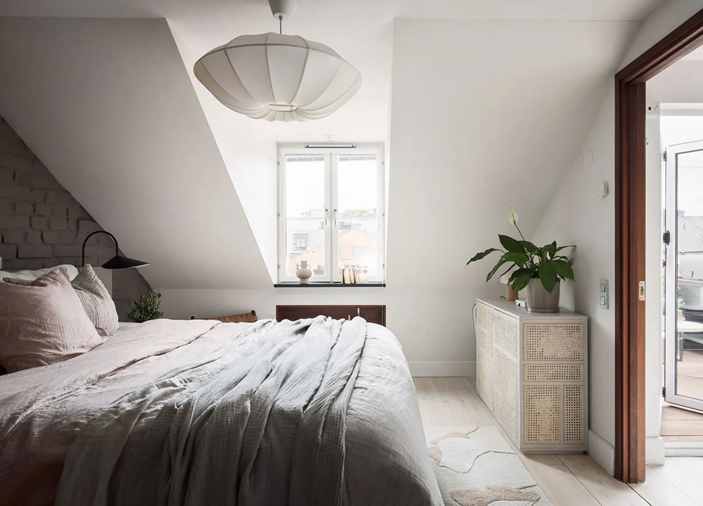 百年砖墙的现代阁楼公寓-18