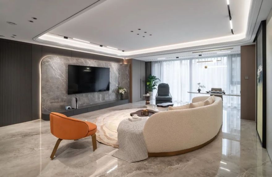 现代轻奢私宅丨中国洛阳丨蓦然设计工作室-20