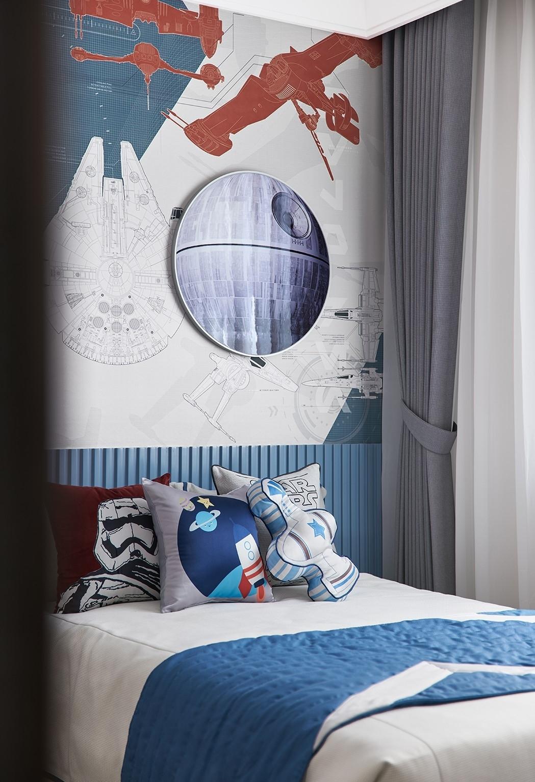 中梁西宁鎏金雲玺样板间丨中国西宁丨几朵设计-23