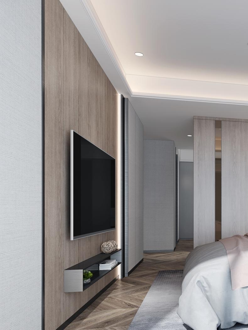 轻美式山景宅 生活与自然相融-28