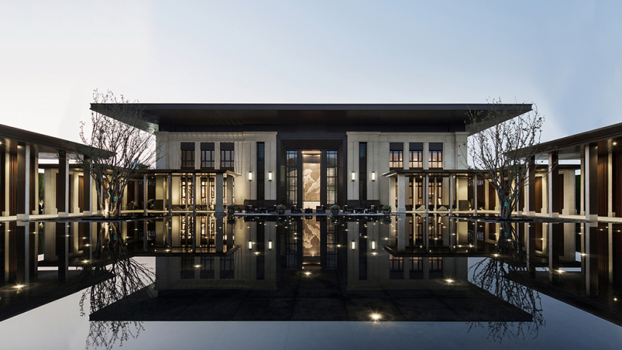 徐州万科翡翠天御售楼处 | 幽微蕴藉,空灵清远-1