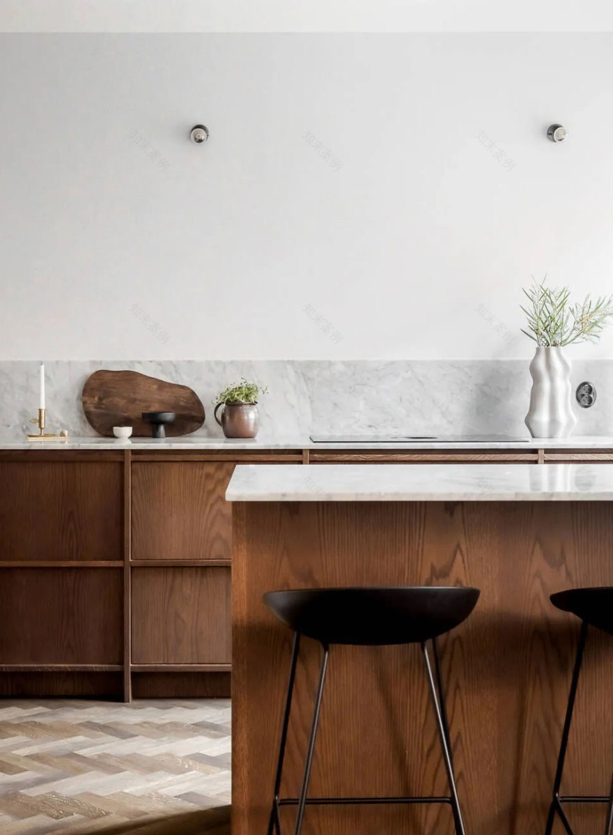 现代温馨的斯堪的纳维亚风格公寓-2