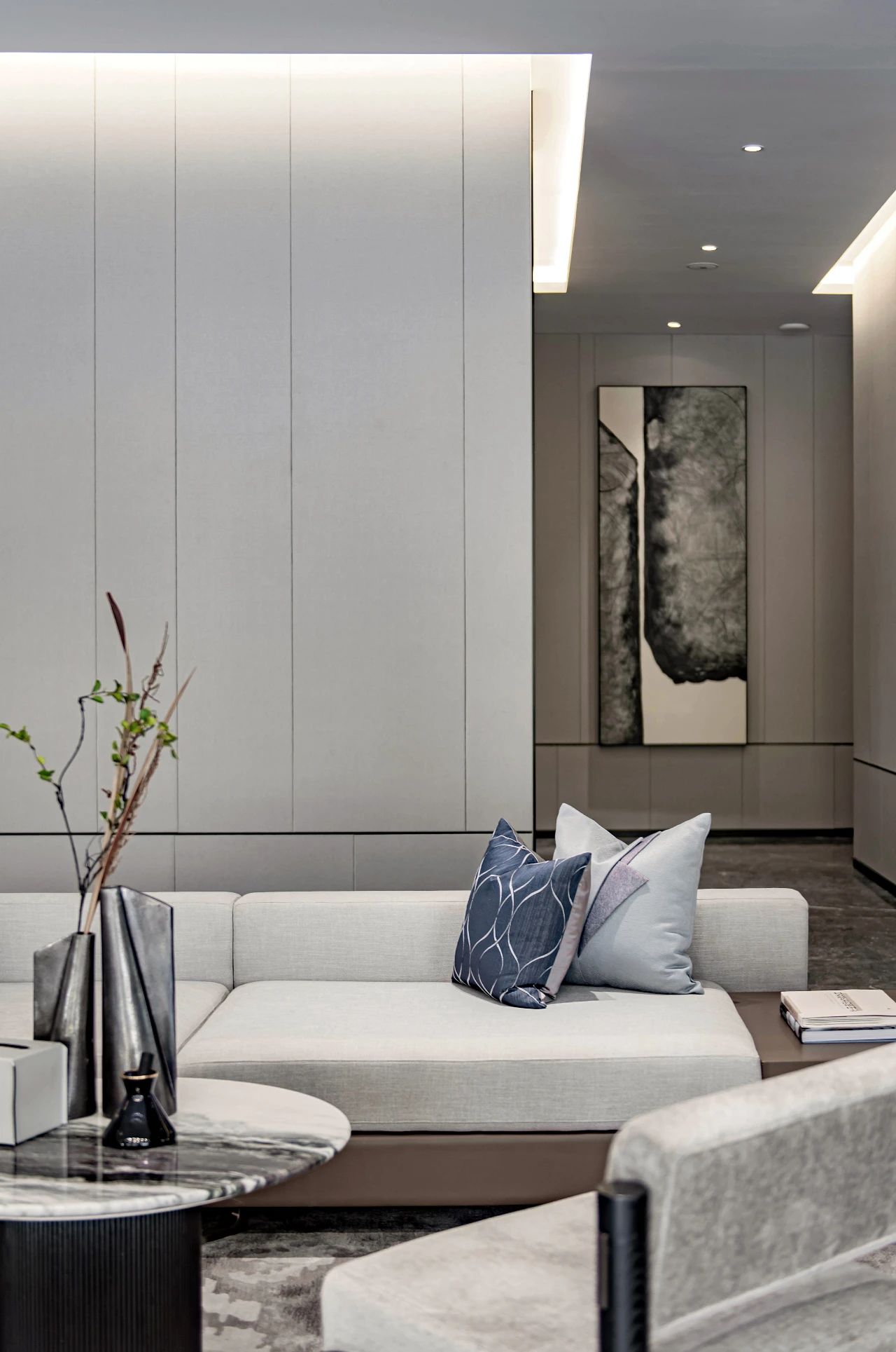 山水梦境 · 张家港中梁·文锦云庭售楼处设计丨中国江苏丨一目空间设计软装团队,思创合设计TCC DESIGN-19