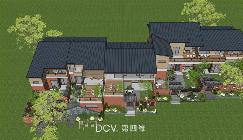 西安·蓝田揽月谷乡村民宿改造丨中国西安丨DCV 第四维-31