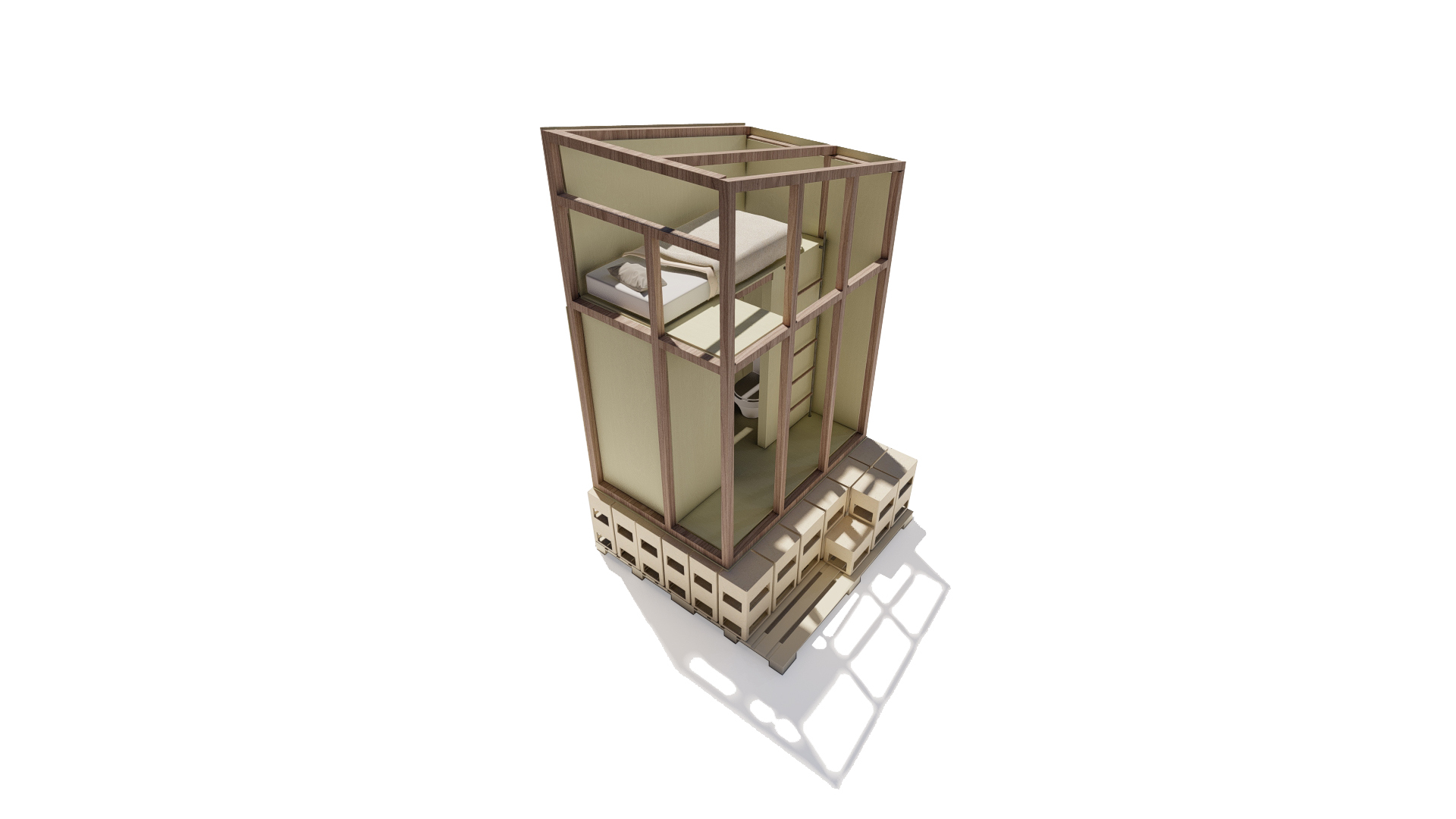 Temporary Pavilion for Healthcare Workers / Revolution-52