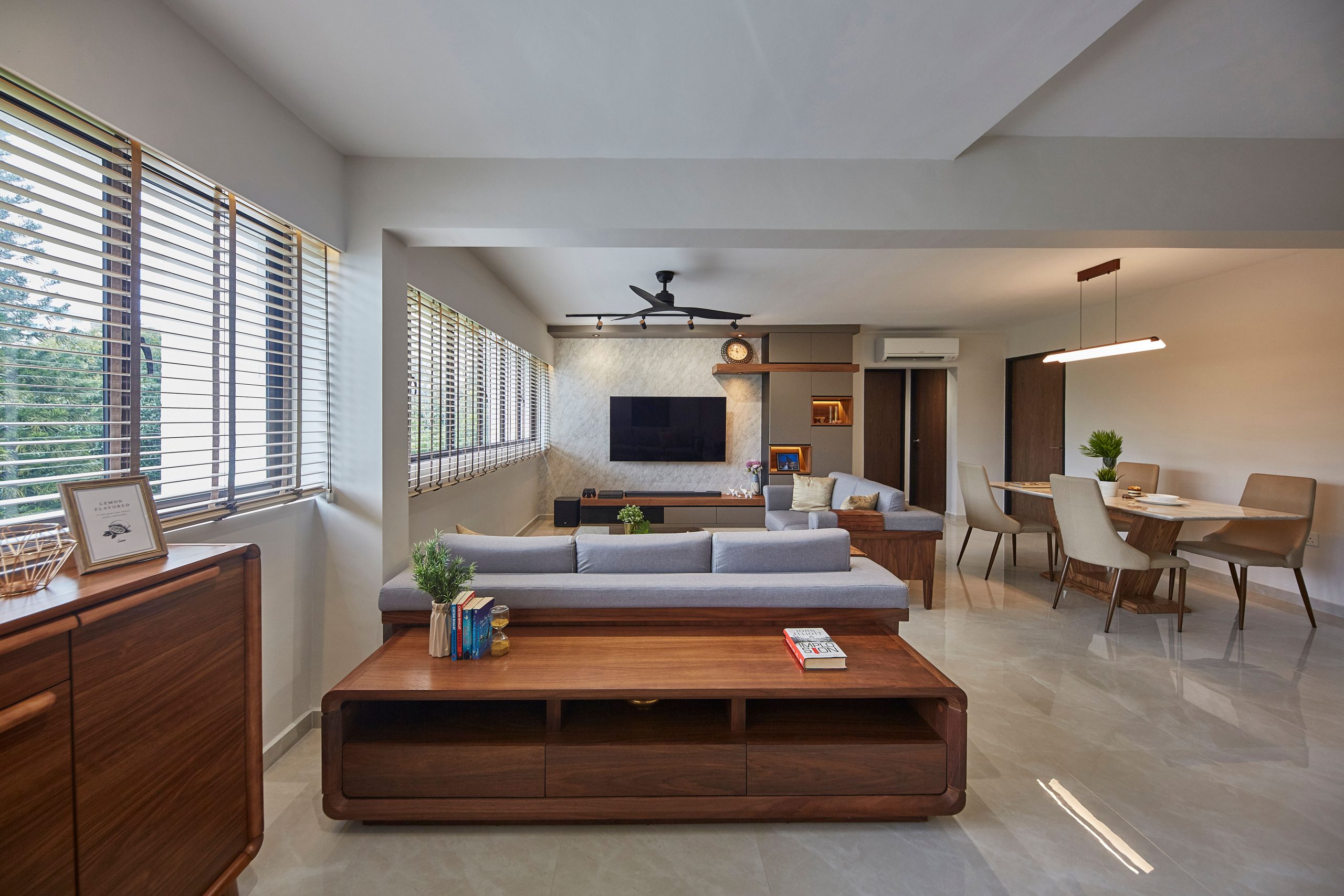 755 Yishun住宅及商业室内设计项目丨新加坡丨The Interior Lab-0