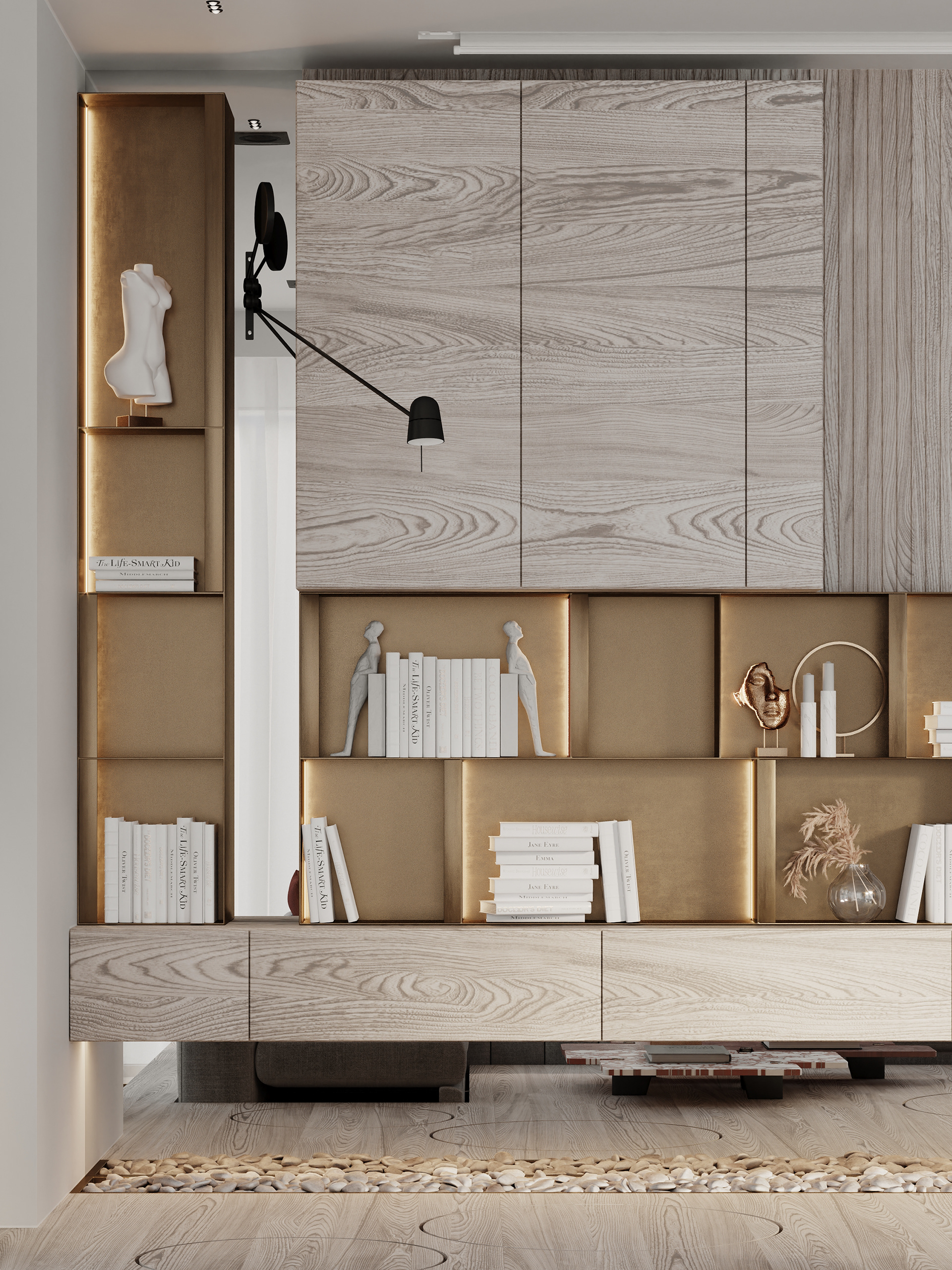 120平 多彩居住空间，细节丰富！-11