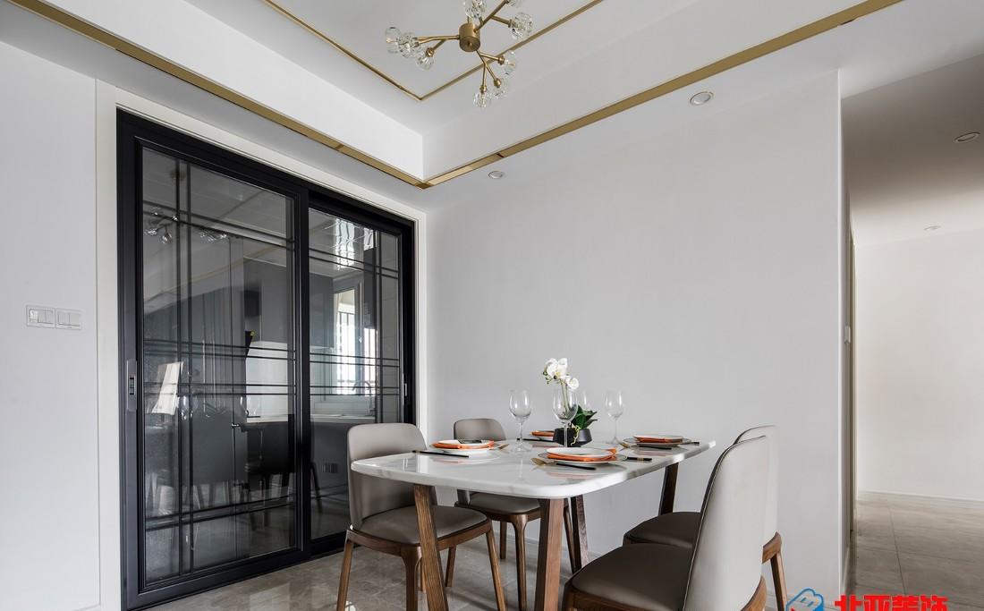 江苏北亚 108m²简约风家居设计，色彩搭配与空间统一和谐-10