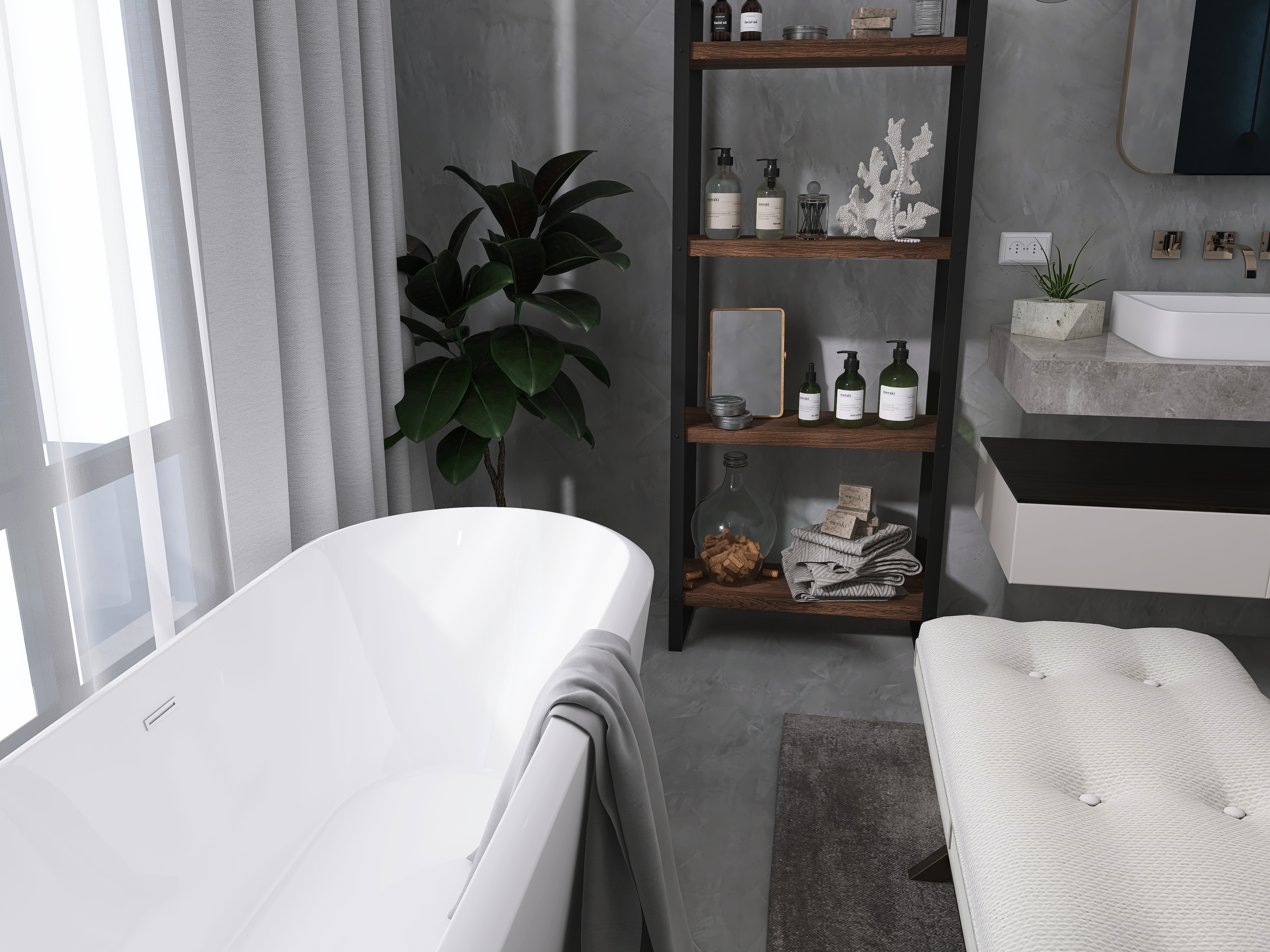 Визуализация ванной комнаты 7 м2-0