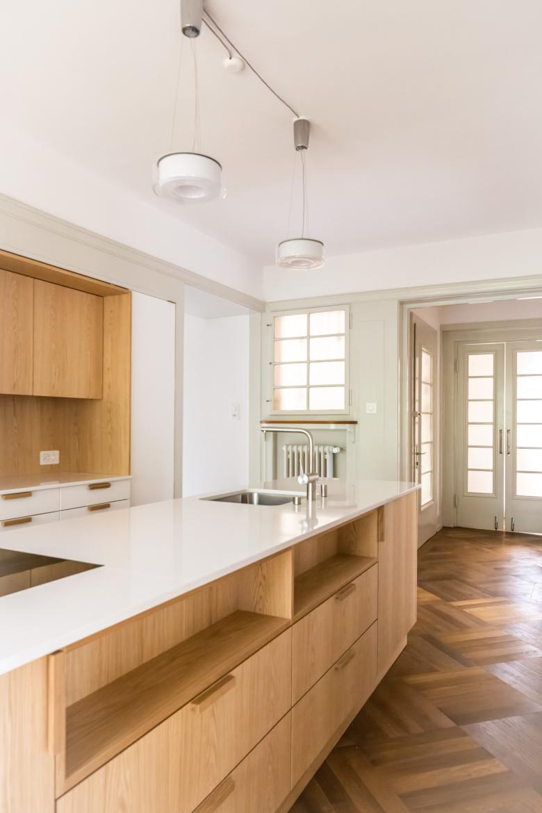 Umbau Wohnung 公寓改造丨瑞士卢塞恩丨Brechbuehler Walser Architekten-10