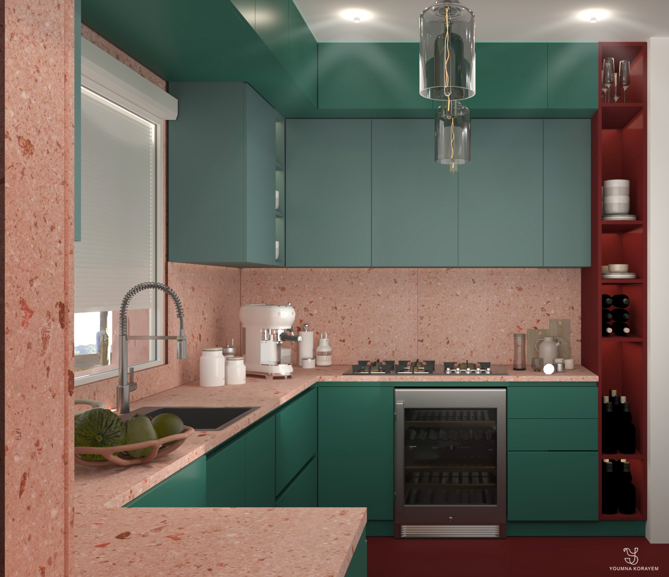 Memphis 厨房丨埃及丨youmna korayem-5