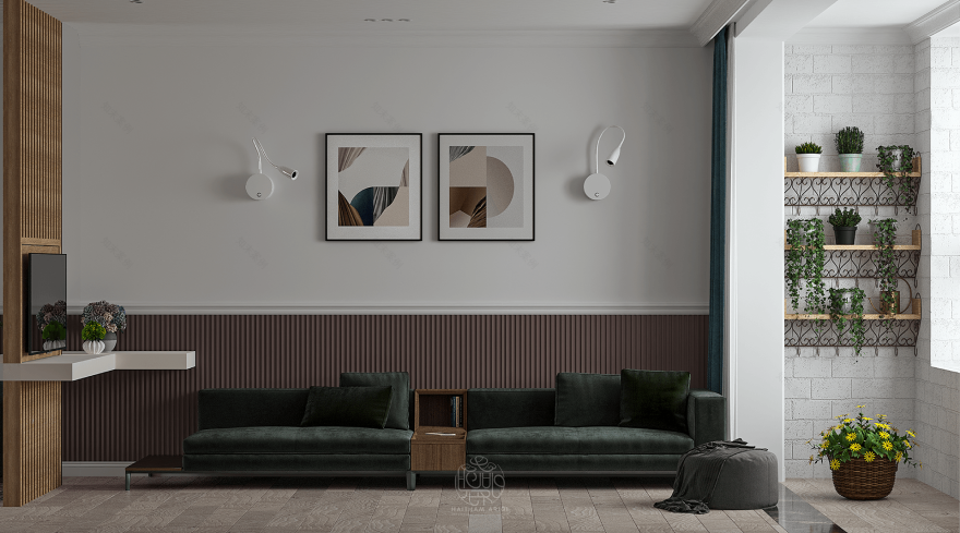 当代风格家庭客厅与餐厅设计丨也门萨那丨Haitham Ariqi-9