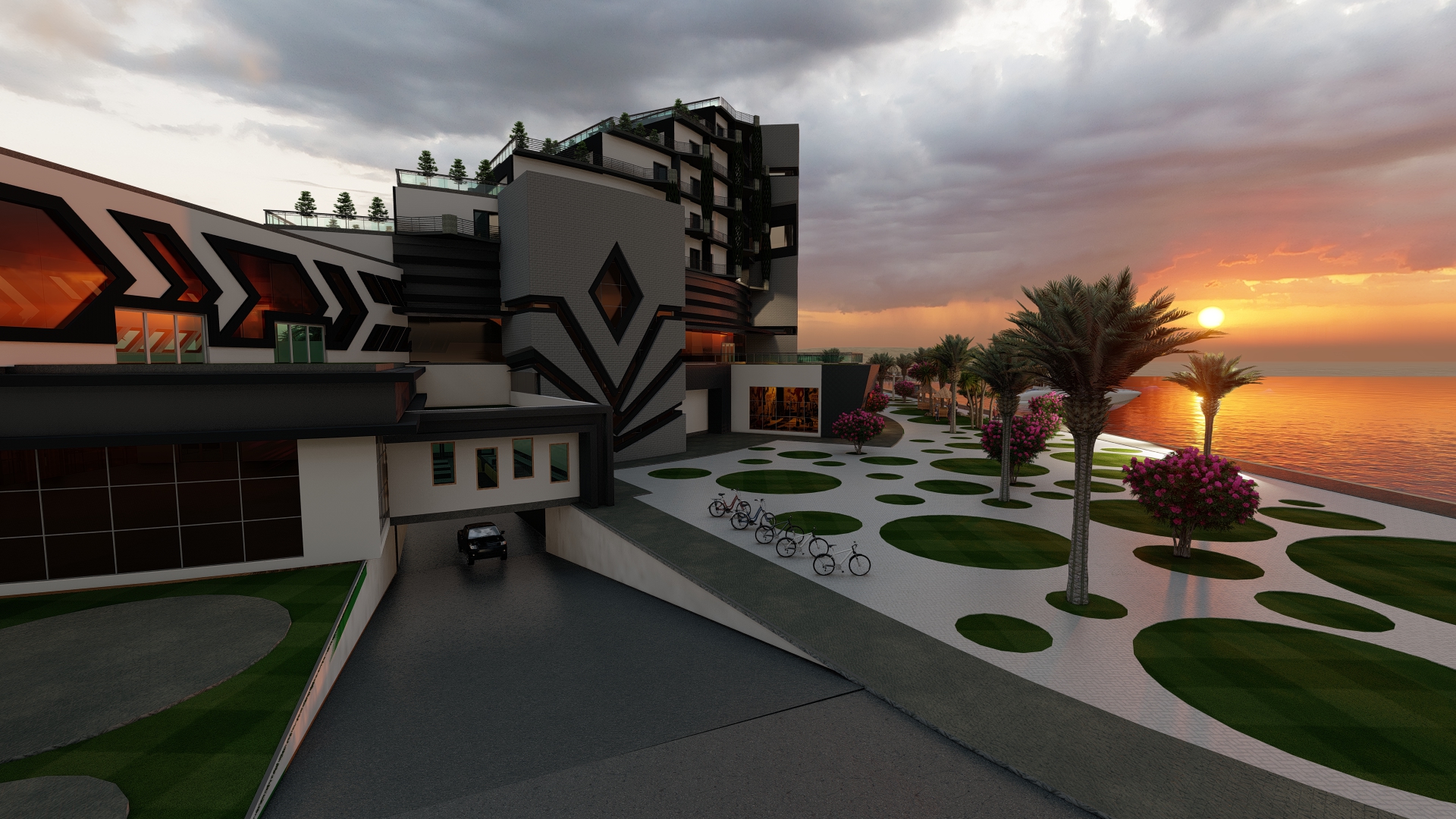 مشروع تصميم فندق 4 نجوم بمدينة الغردقه-5