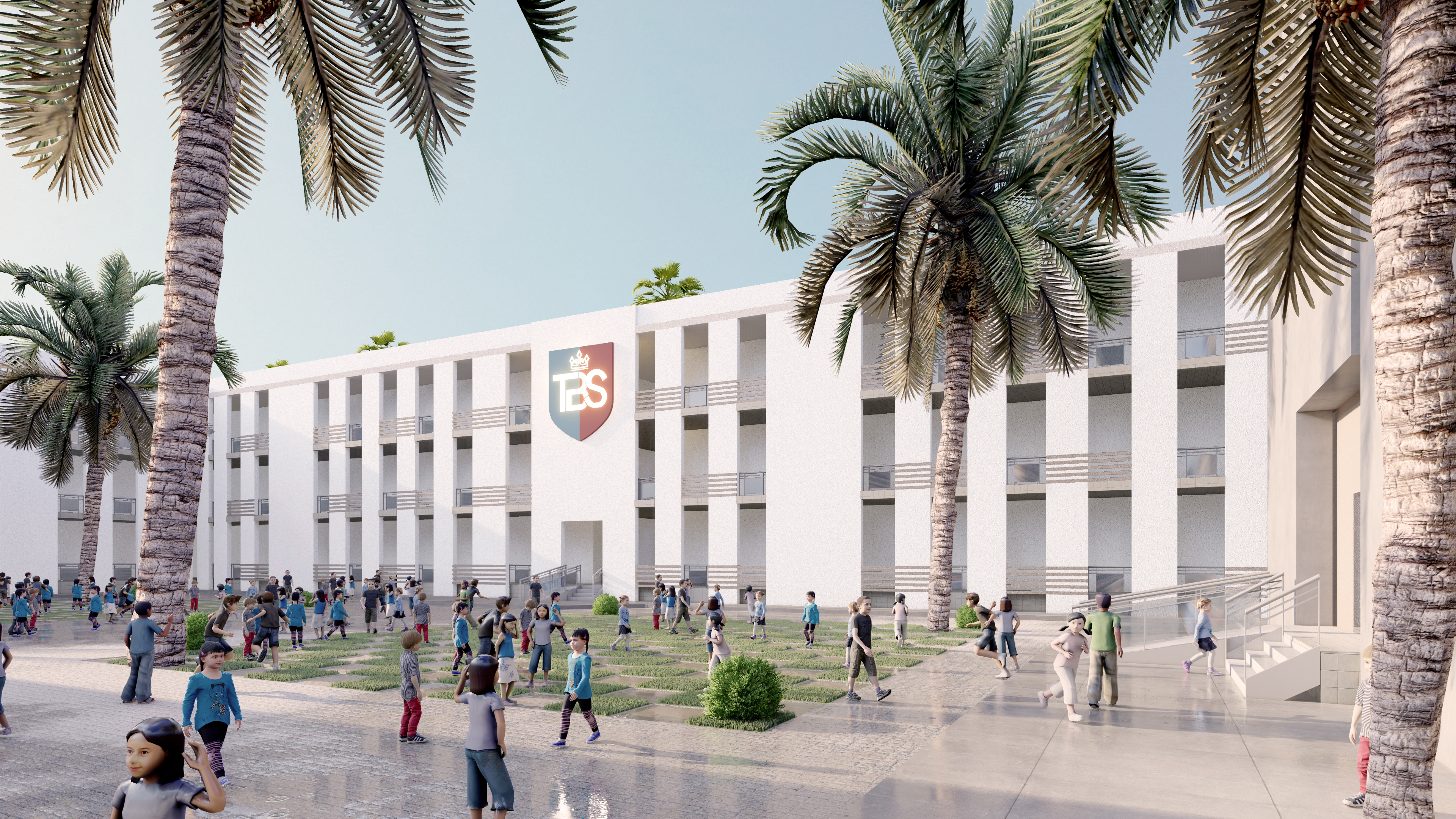 The British School  Alrehab 外立面改造-7