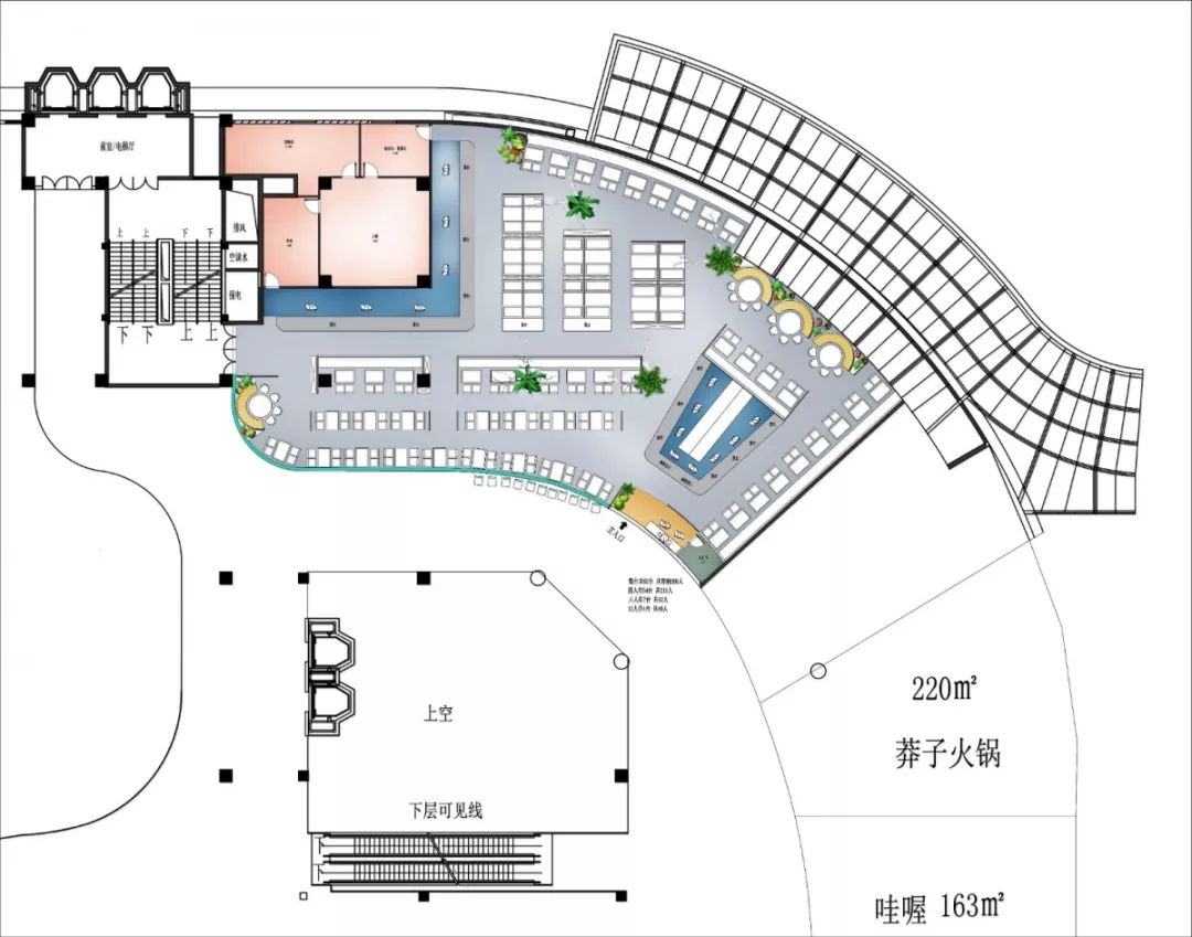 古韵中式小龙坎火锅丨亚太公装-48