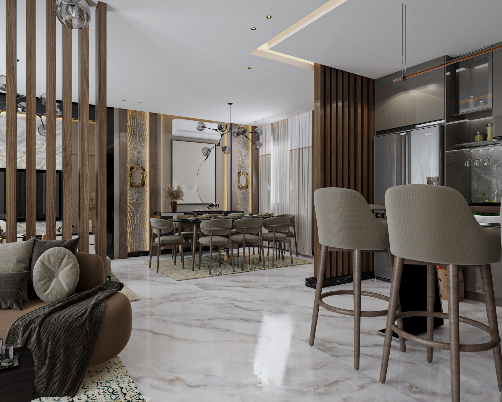 design villa mountin view-2