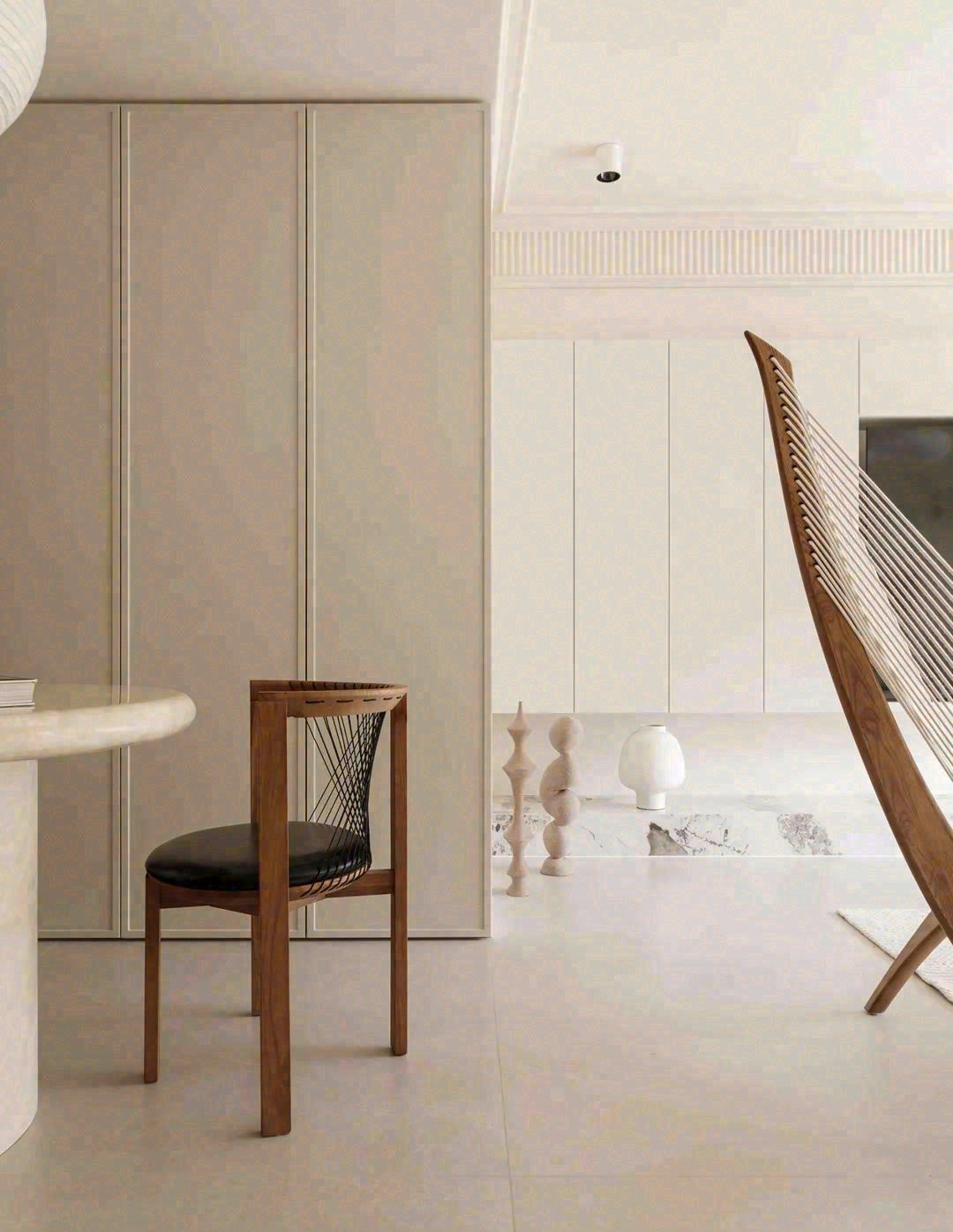 奶油风三居室改造丨中国北京丨七巧天工设计-30