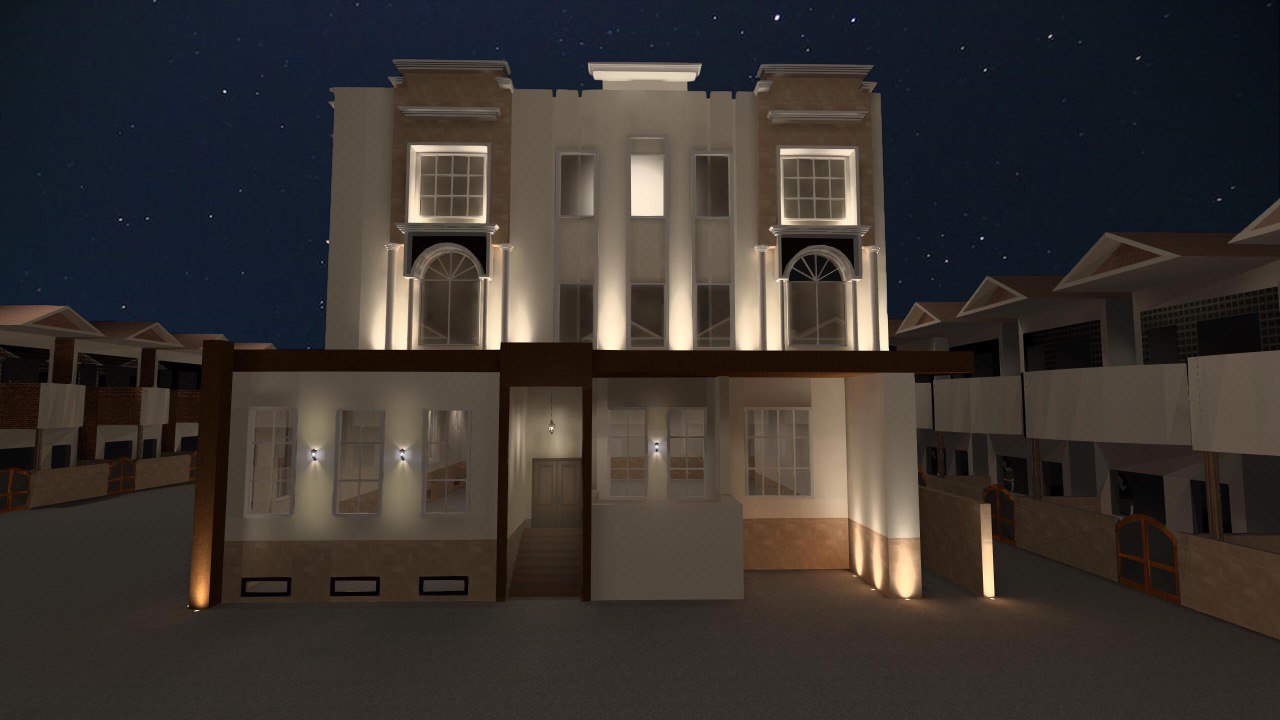 科威特私人住宅照明设计项目-16