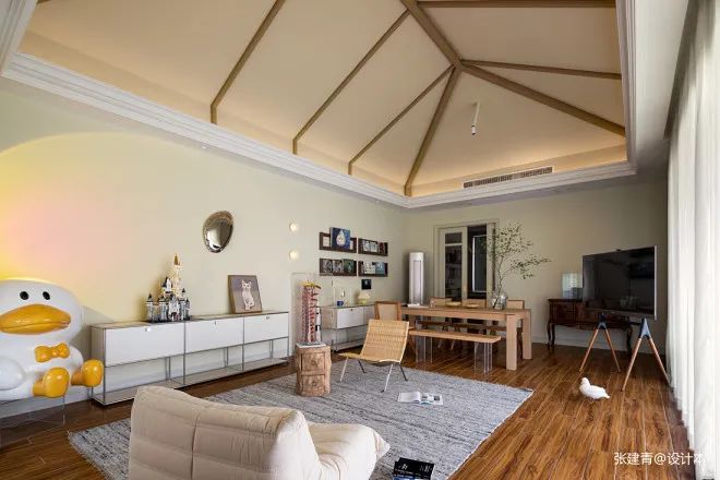 宠物博主用30万装完280㎡别墅？！3猫1可达鸭的智能理想家-28