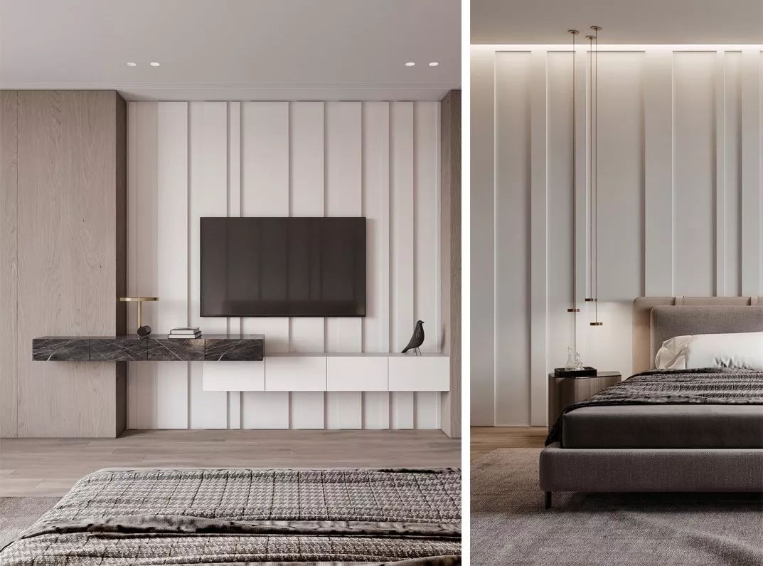 删繁就简的当代轻奢 | 东莞约 490 平米空间设计案例-64