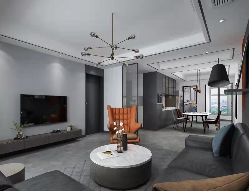 自在香槟135平现代-1