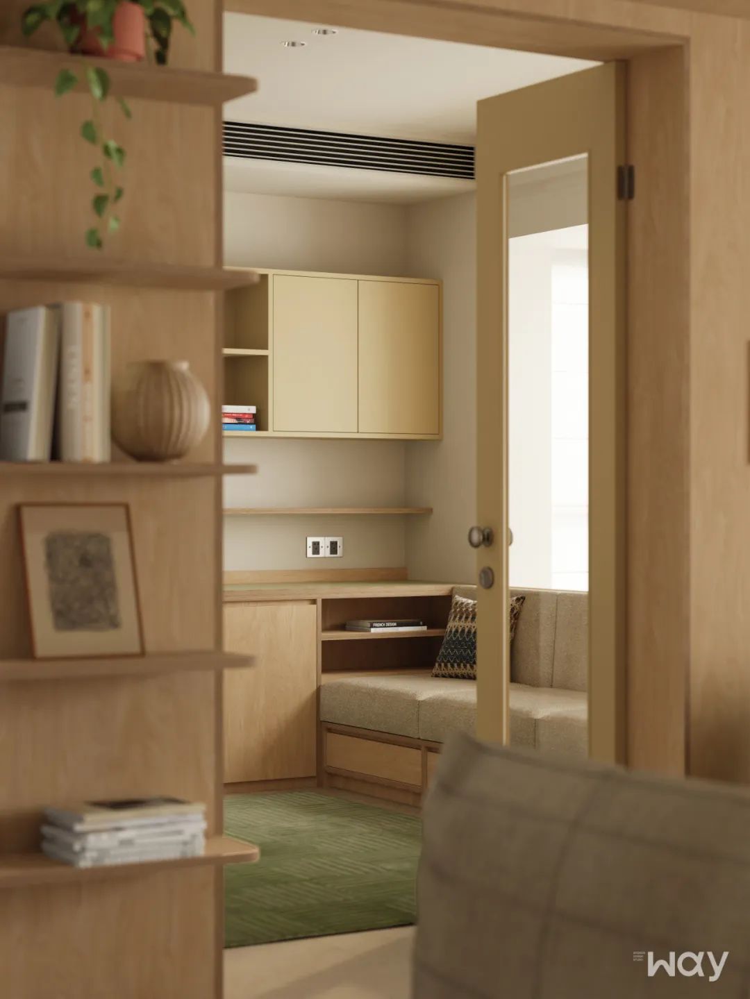 新作 · Mewtopia:66m² 人与猫的共享空间丨未止工作室-29