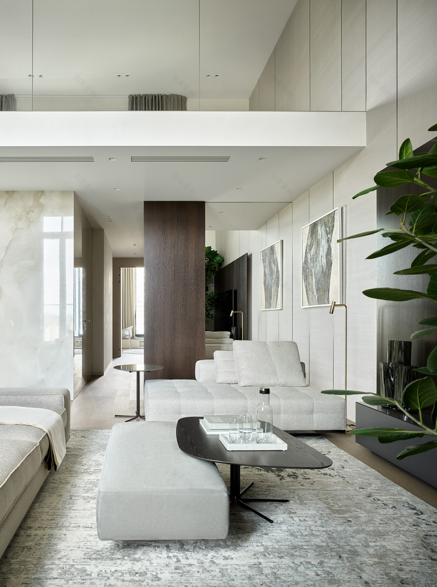 两层顶层公寓丨俄罗斯莫斯科丨Design Bureau No. 11-7