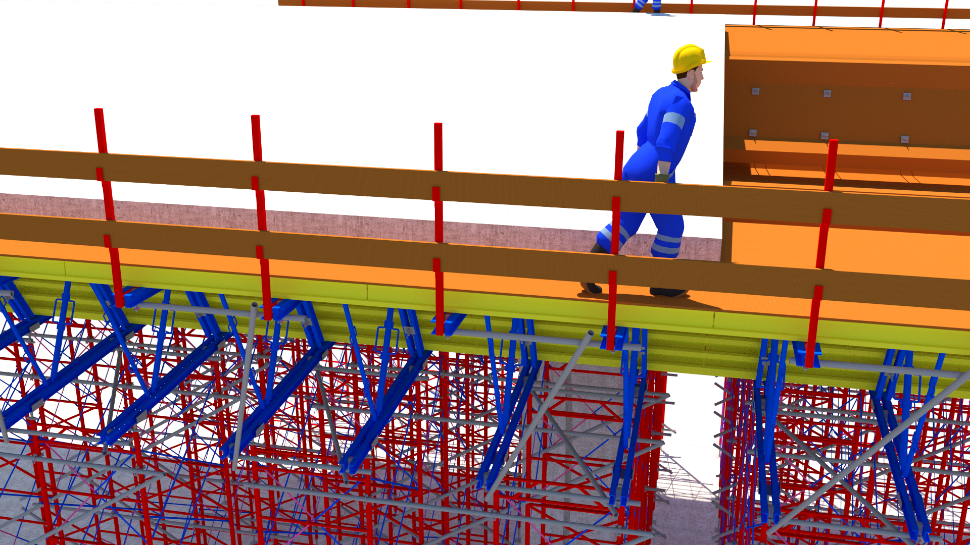 Bridge Table Formwork H20, Walers and Shorebrace Frames-4