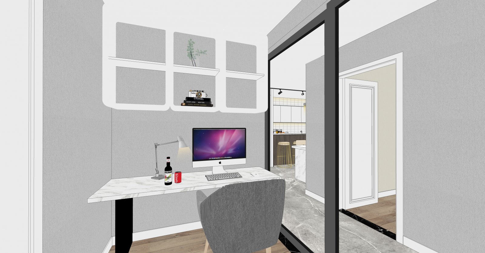 现代简约家装的归宿——高级灰打造品质生活-15