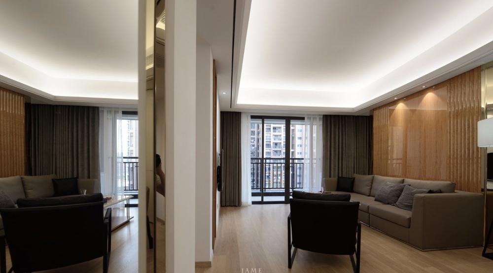 剑桥汇小户型客厅设计-4