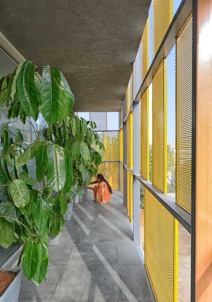 This Office in Hyderabad Repurposed an Existing On-site Concrete Structure | Spacefiction Studio-26