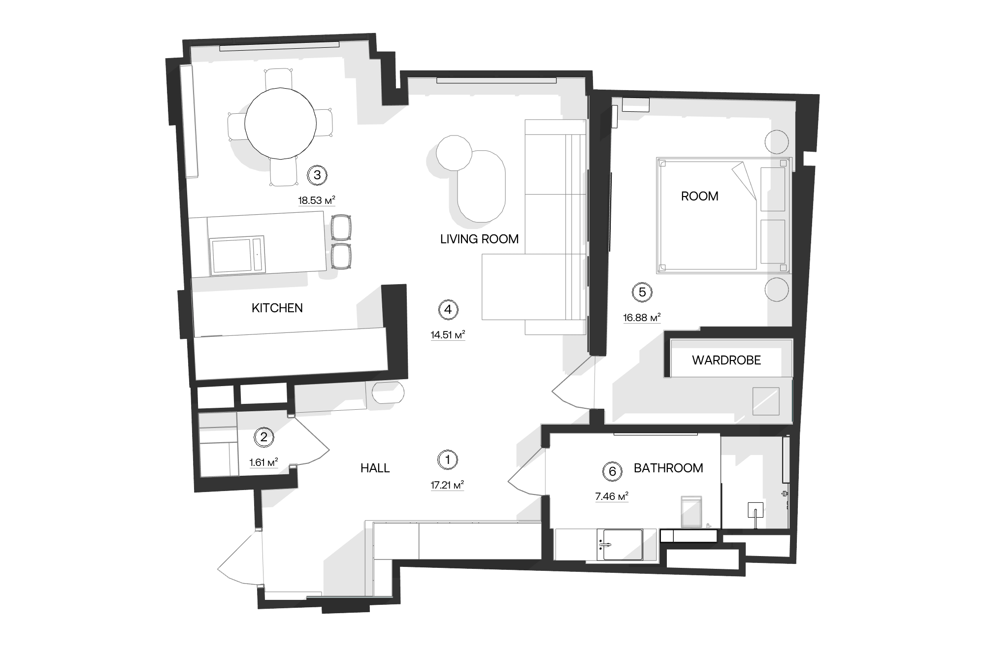 简约优雅住宅丨Raimer Bureau-77