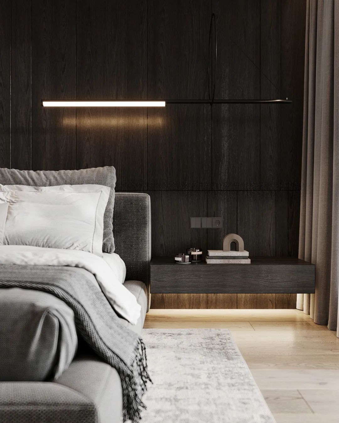 127㎡顶层复式简约干练公寓设计丨KYDE.architects-66