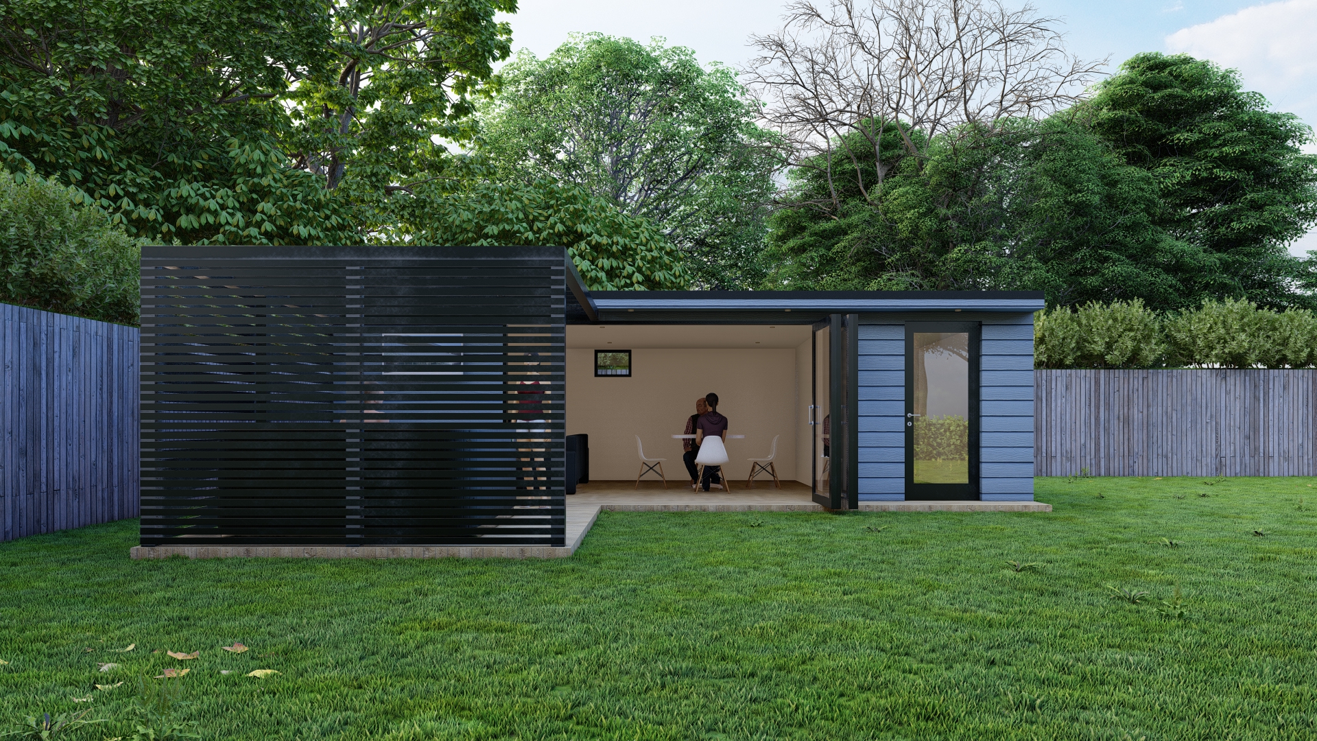 花园中心和热水浴缸设计丨英国诺丁汉丨ecolutionhubs-5