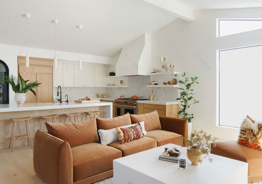 温馨的现代设计 | 洛杉矶轻型住宅-5