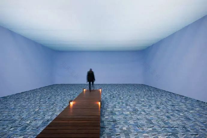 蓝色艺术空间,打造宁静与想象-37