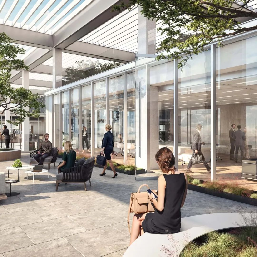 福斯特事务所新办公项目动工,三维网格创造活力空间-24