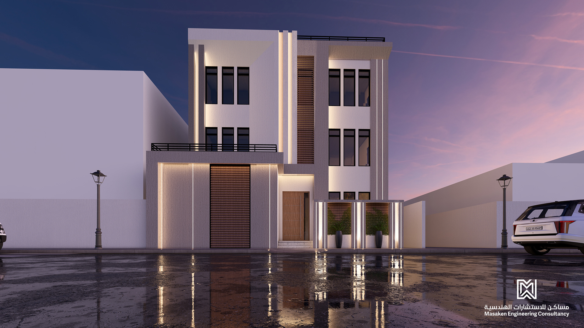 现代科威特别墅-1