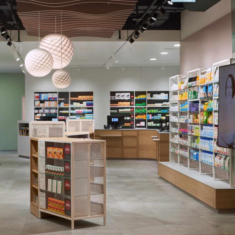 Sonnen Apotheke AG 药店室内设计丨瑞士丨Global Shop Design GmbH-0