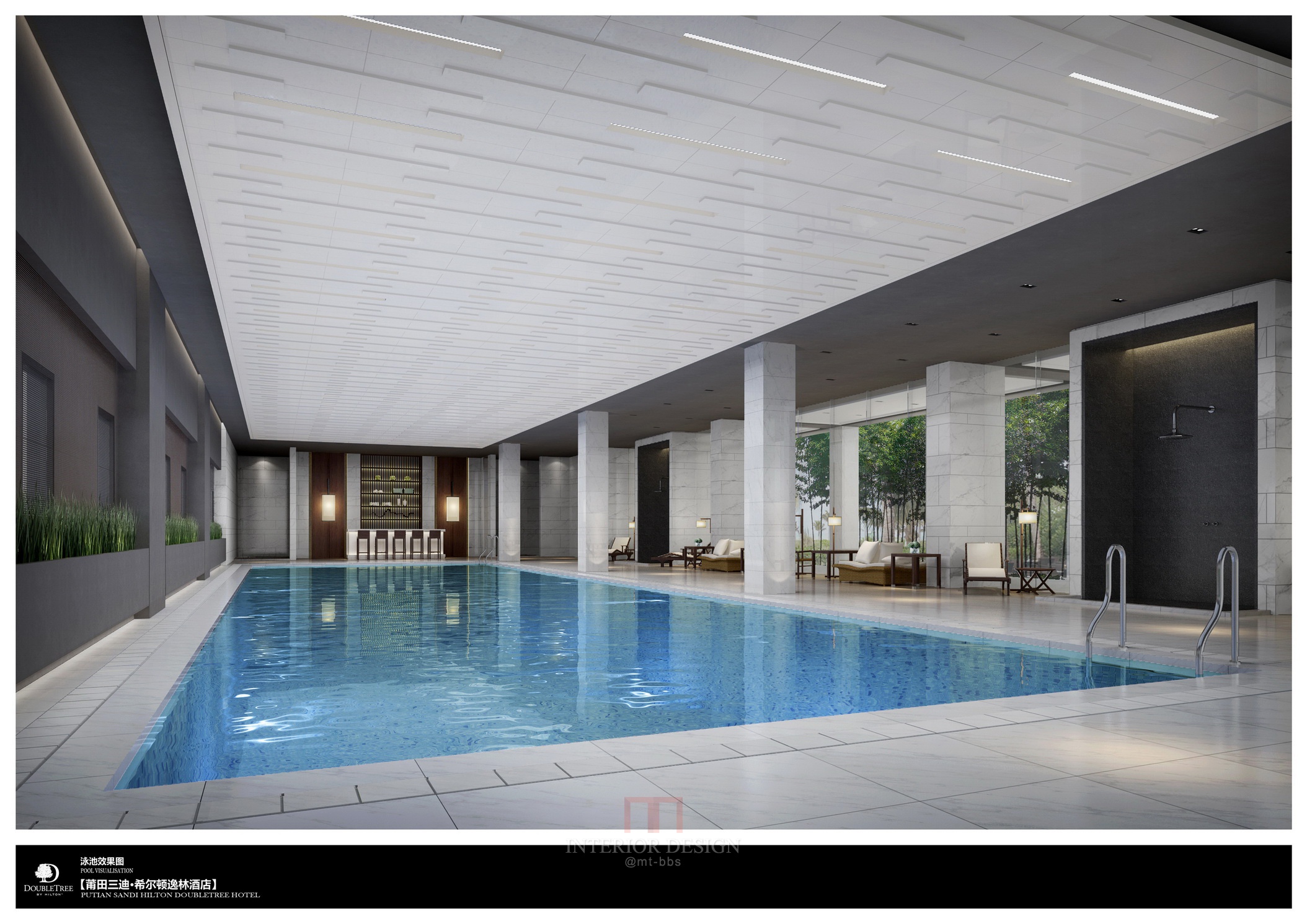 BLVD  莆田希尔顿酒店泳池 SPA及行政酒廊方案设计-10