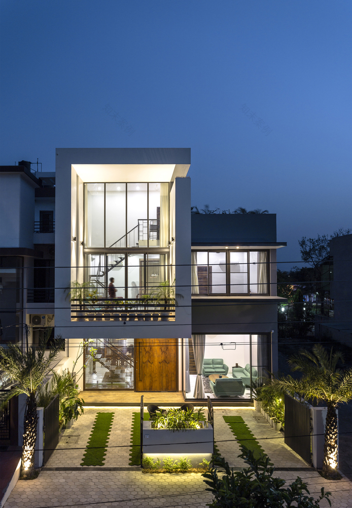 Sky Box House Garg Architects-62