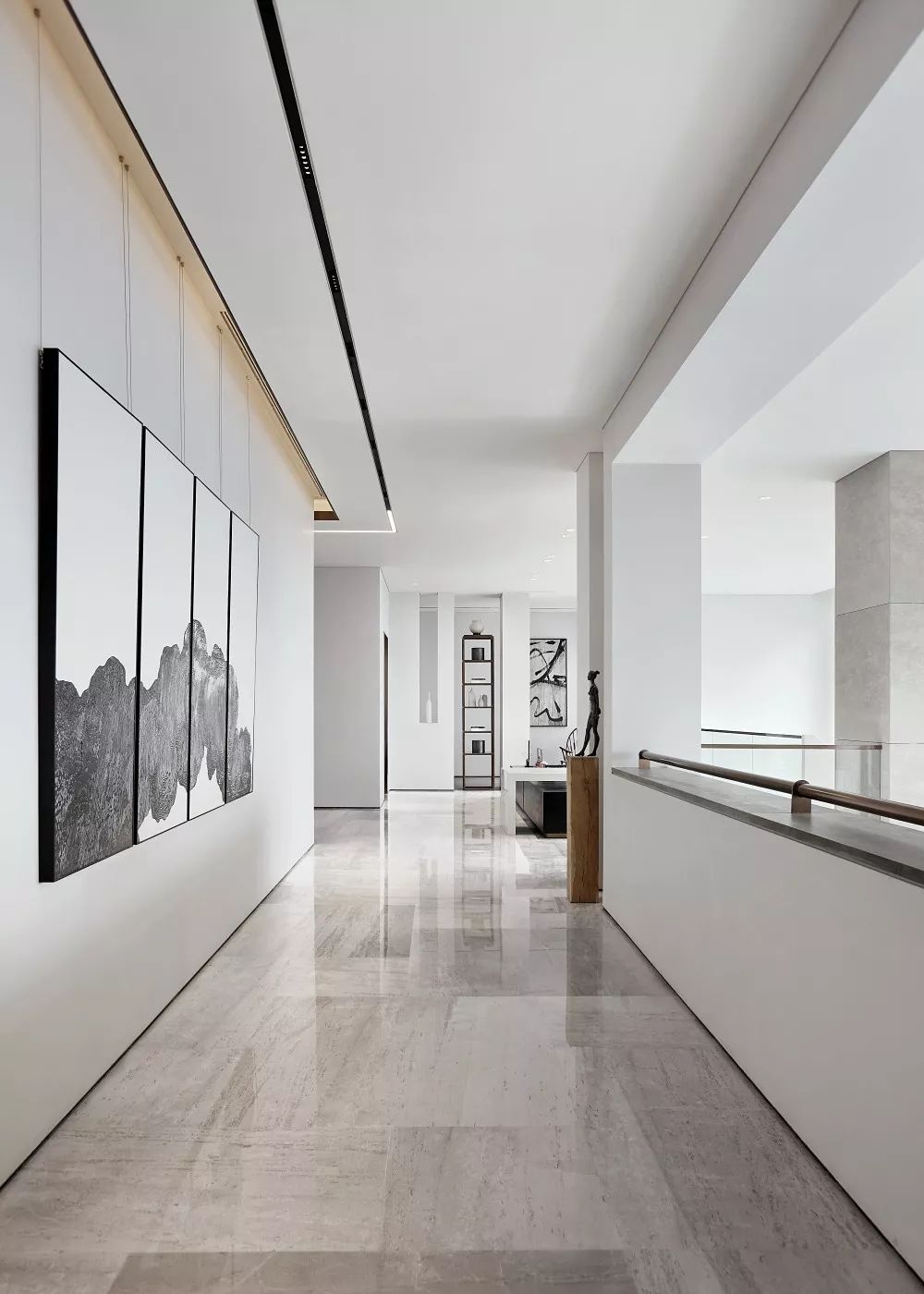 极简奢侈,融入生活的艺术——后海 6 层别墅设计-48