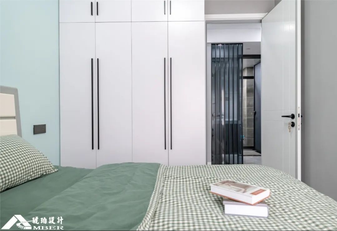 中海凤凰熙岸，现代简约婚房设计，独立衣帽间巧规划-98