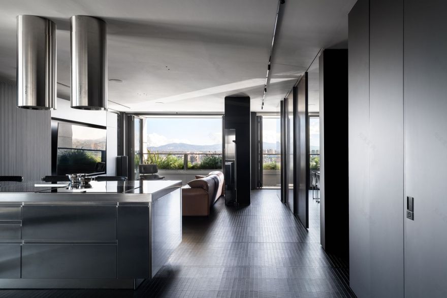 罗马Eurosky塔楼20层未来感公寓丨意大利罗马-17